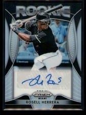 2019 Panini Prizm Rookie Autographs Rosell Herrera #RA-RH card