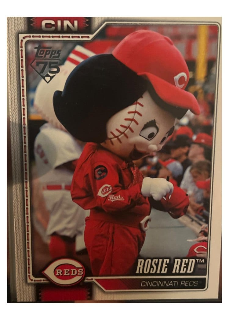 2026 Topps Mascots Rosie Red #M-6 card