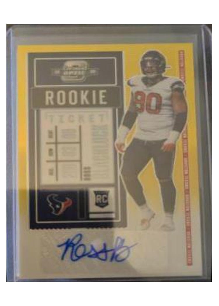 2020 Panini Contenders Optic Base Set Ross Blacklock #158 card