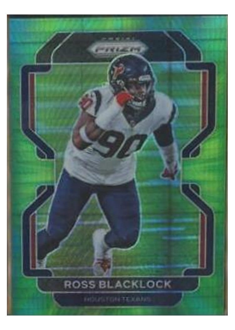 2021 Panini Prizm Base Set Ross Blacklock #40 card