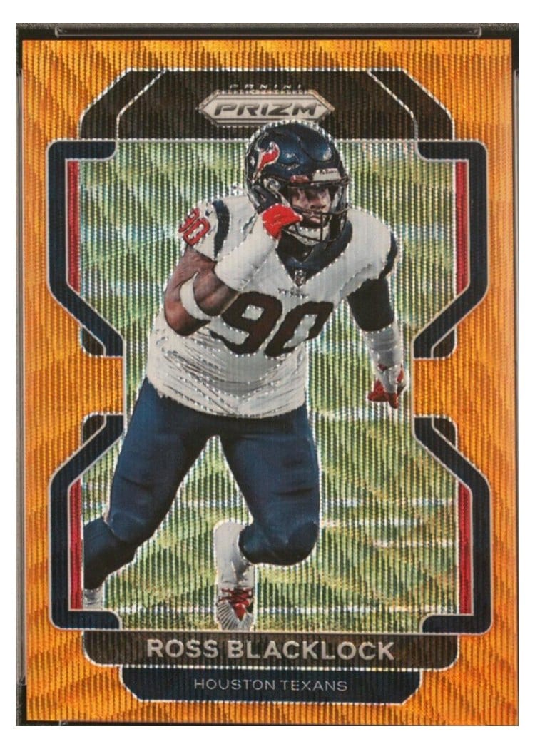 2021 Panini Prizm Base Set Ross Blacklock #40 card
