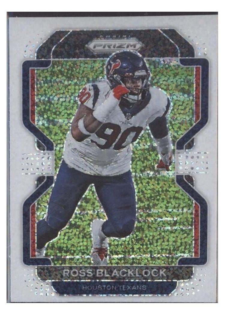 2021 Panini Prizm Base Set Ross Blacklock #40 card