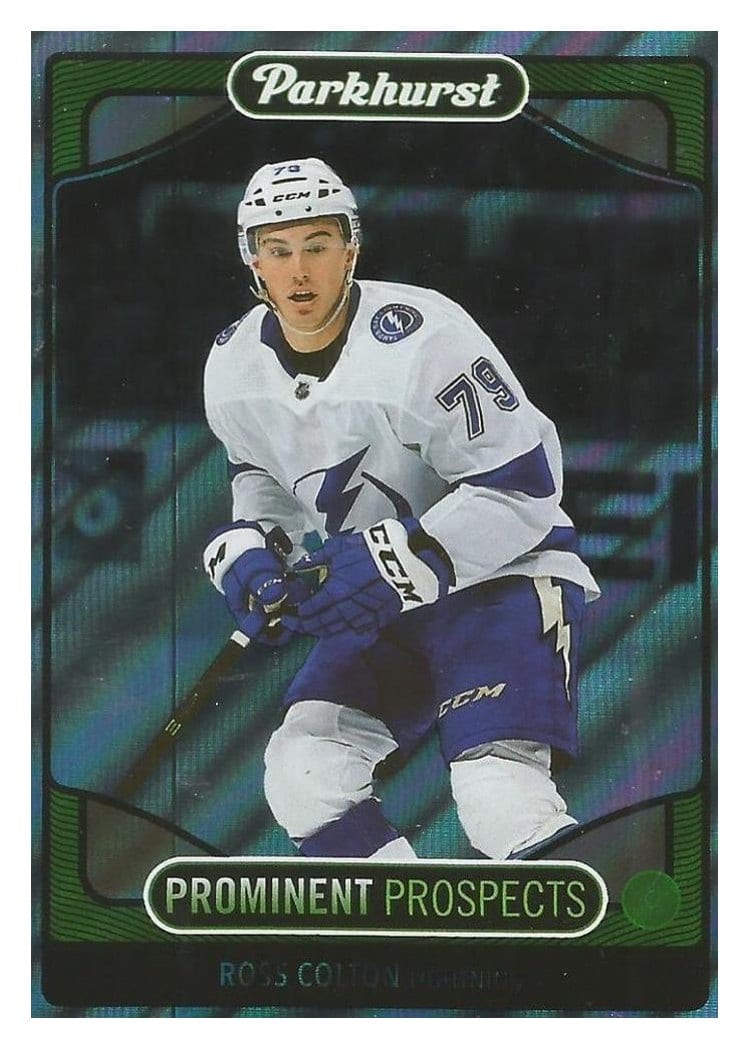2021-22 Parkhurst Prominent Prospects Ross Colton #PP10 card