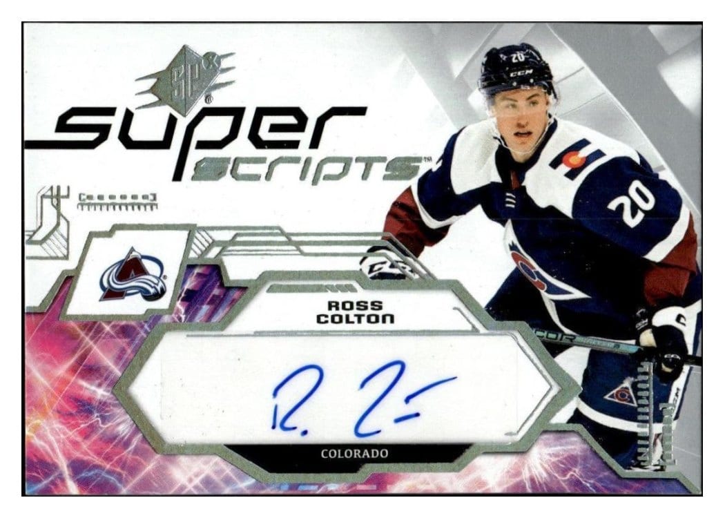 2023-24 SPx Superscripts Ross Colton #SS-RC card