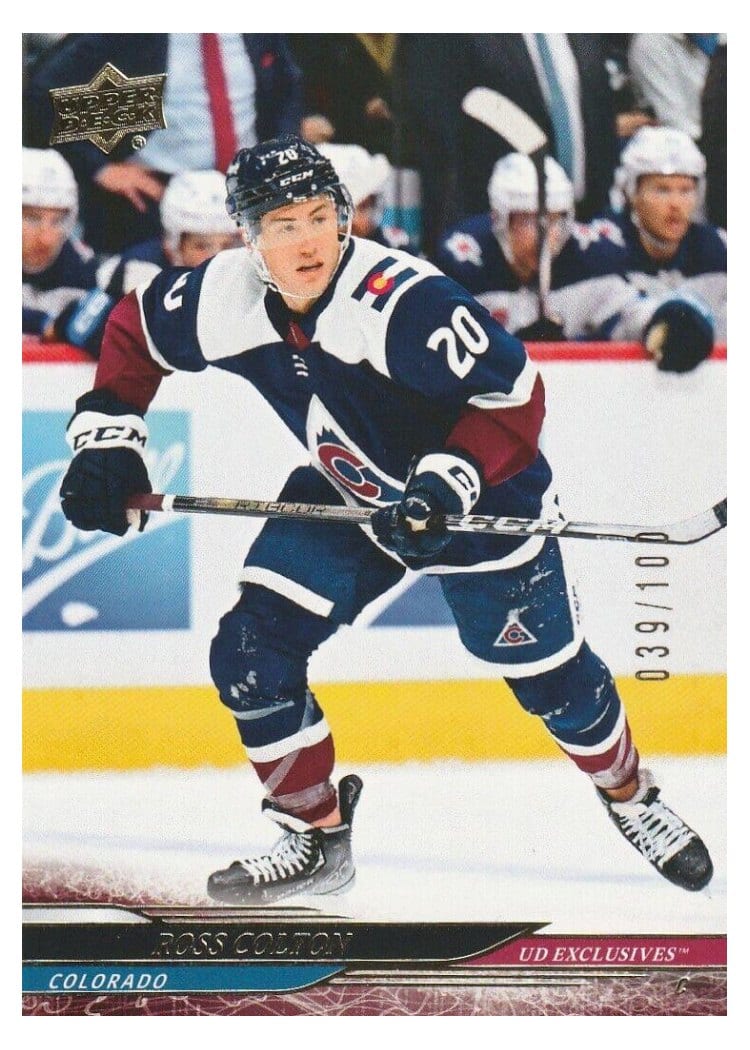 2024-25 Upper Deck Base Set Ross Colton #50 card