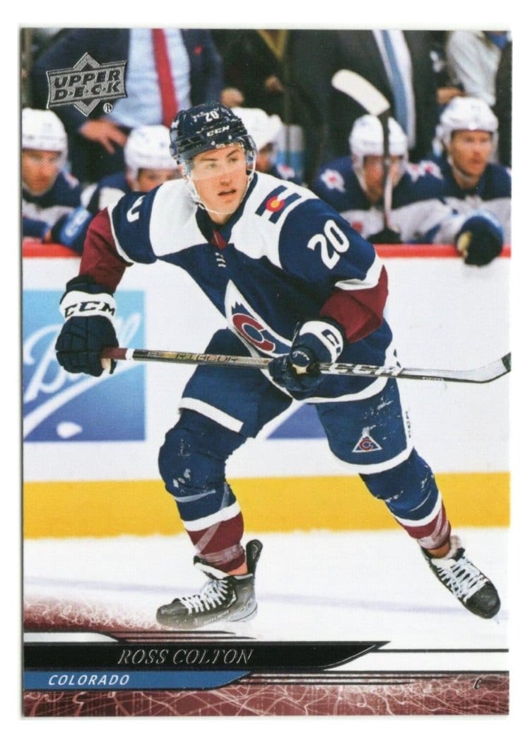 2024-25 Upper Deck Base Set Ross Colton #50 card