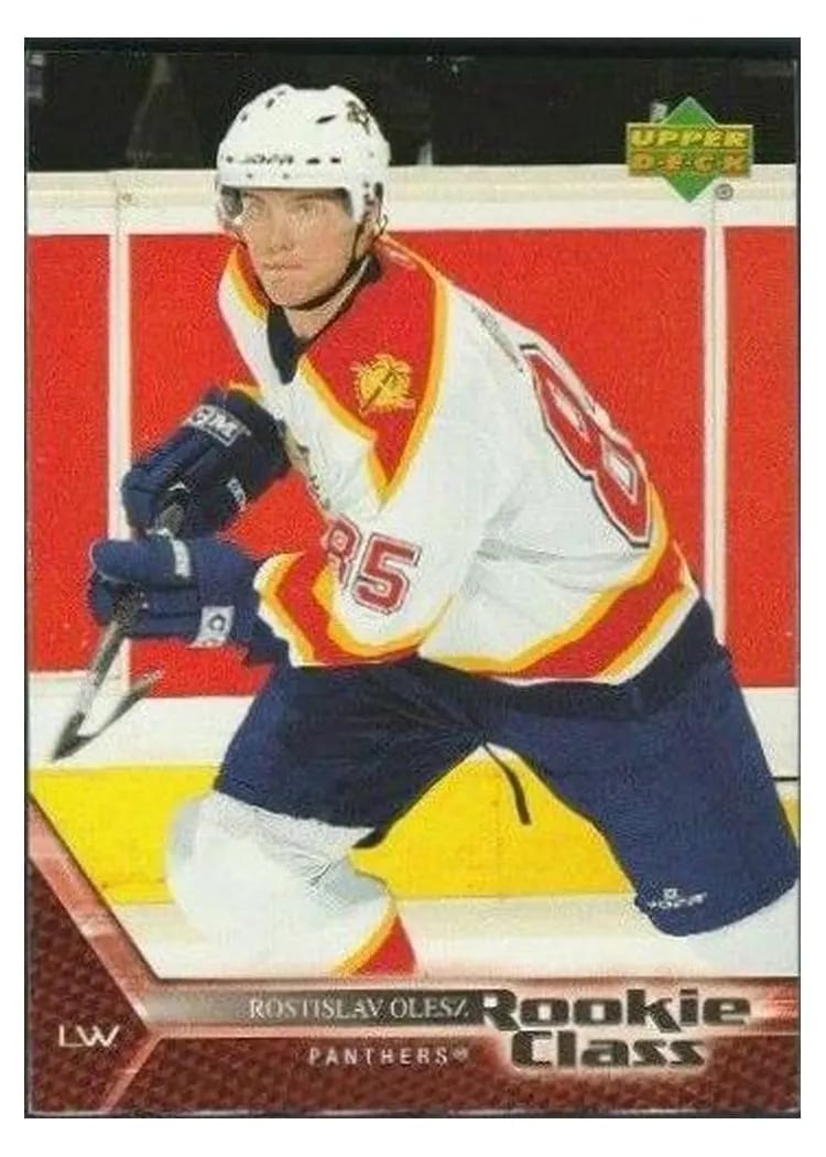 2005 Upper Deck Rookie Class Rostislav Olesz #37 card