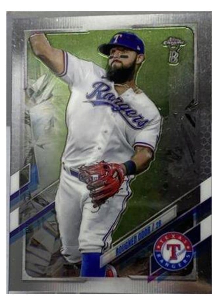 2021 Topps Chrome Ben Baller Edition Base Set Rougned Odor #3 card