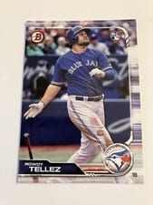 2019 Bowman Rowdy Tellez #28 card