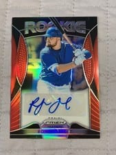 2019 Panini Prizm Rookie Autographs Rowdy Tellez #RA-RT card