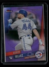 2019 Topps Finest Rowdy Tellez #52 card