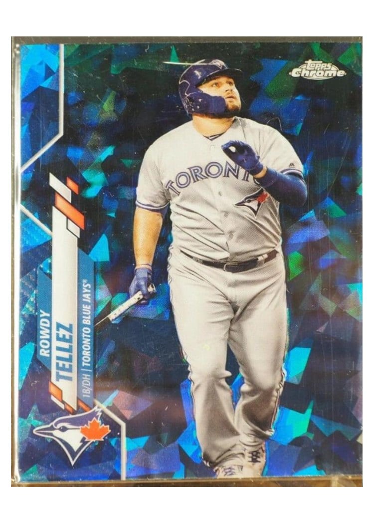 2020 Topps Chrome Update Sapphire Edition Base Set Rowdy Tellez #U-186 card