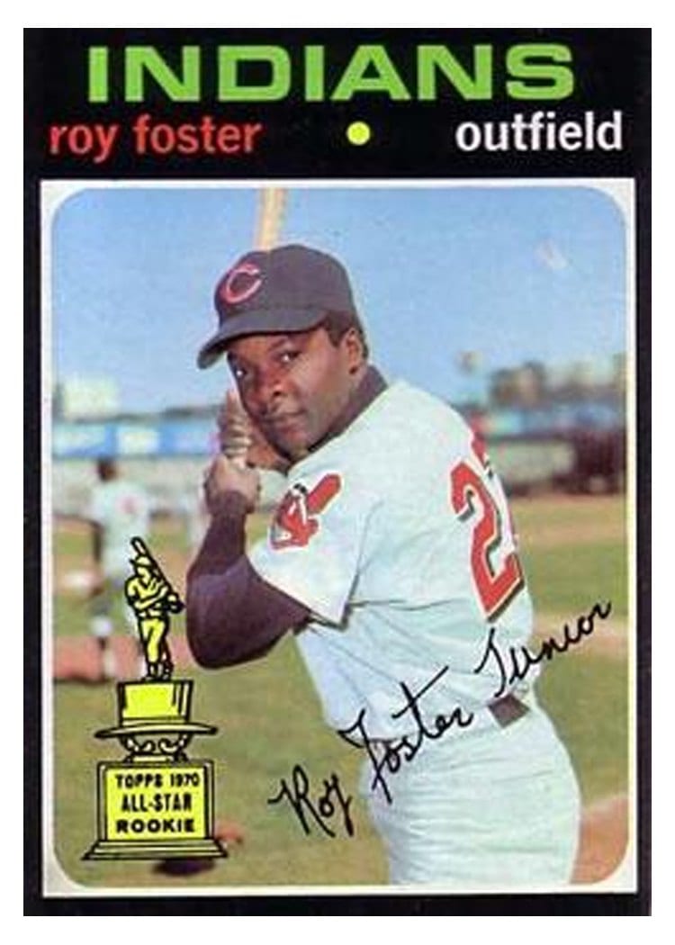 1971 Topps Roy Foster #107 card