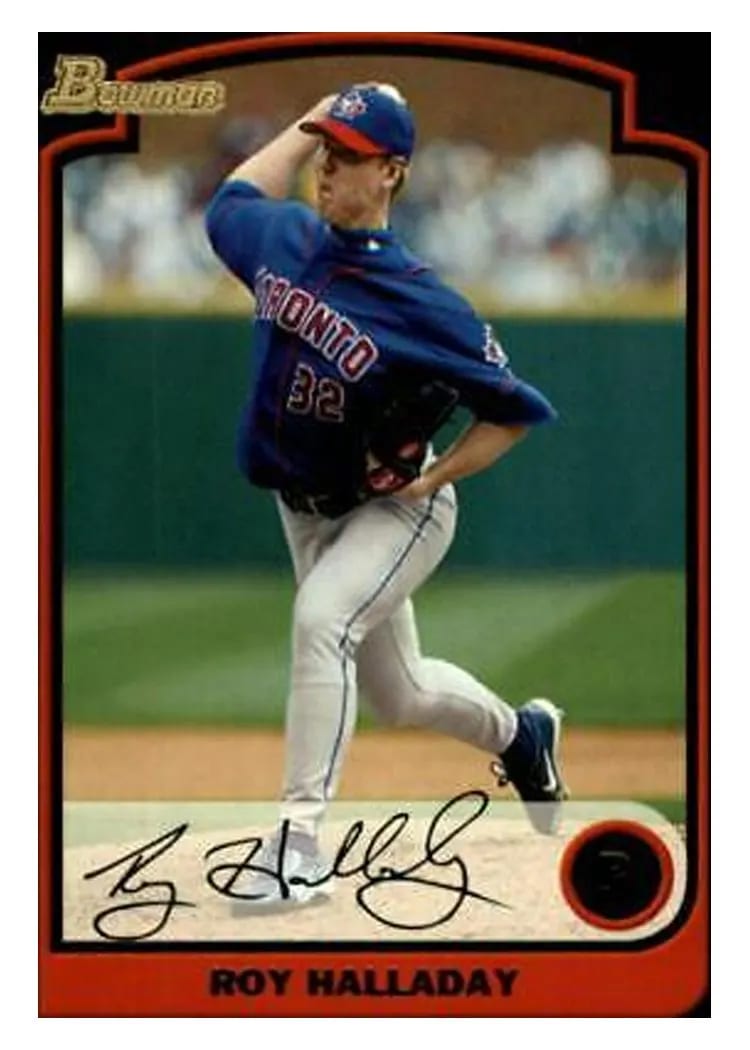 2003 Bowman Roy Halladay #97 card