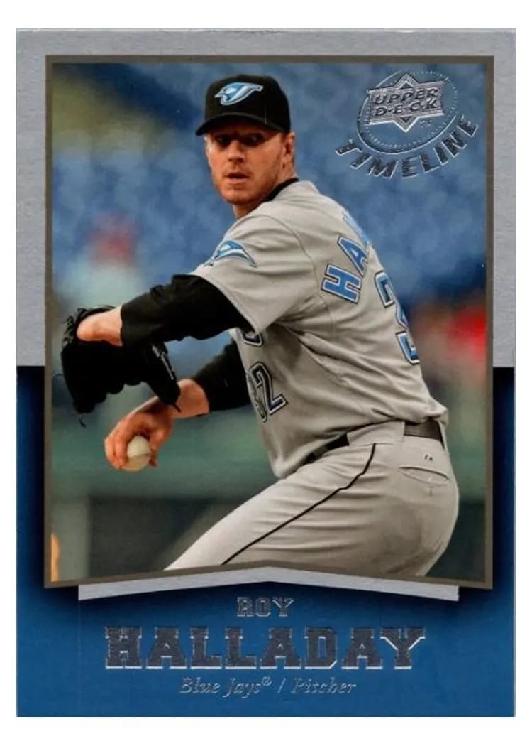 2008 Upper Deck Timeline Roy Halladay #35 card