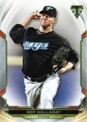 2019 Topps Triple Threads Base Set Roy Halladay #11 card