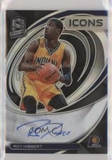 2021-22 Panini Spectra Icons Autographs Roy Hibbert #IA-ROY card