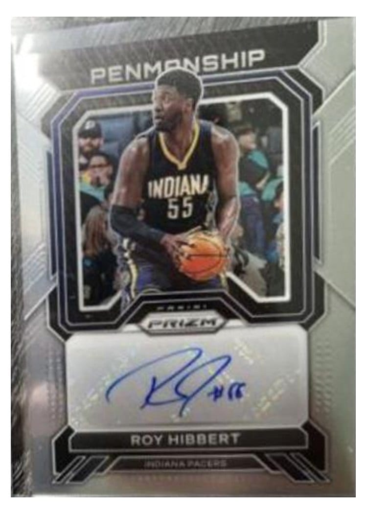 2022-23 Panini Prizm Penmanship Roy Hibbert #PNM-ROY card