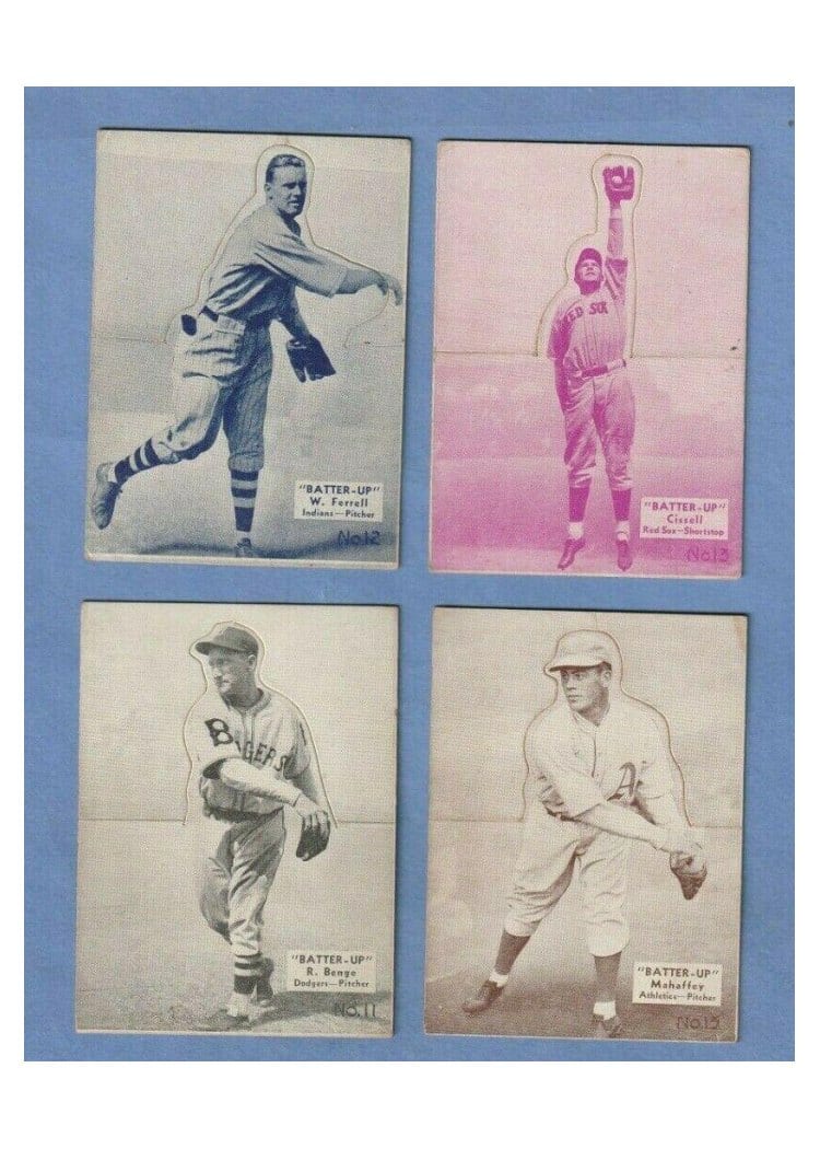 1934 Batter Up Roy Mahaffey #15 card