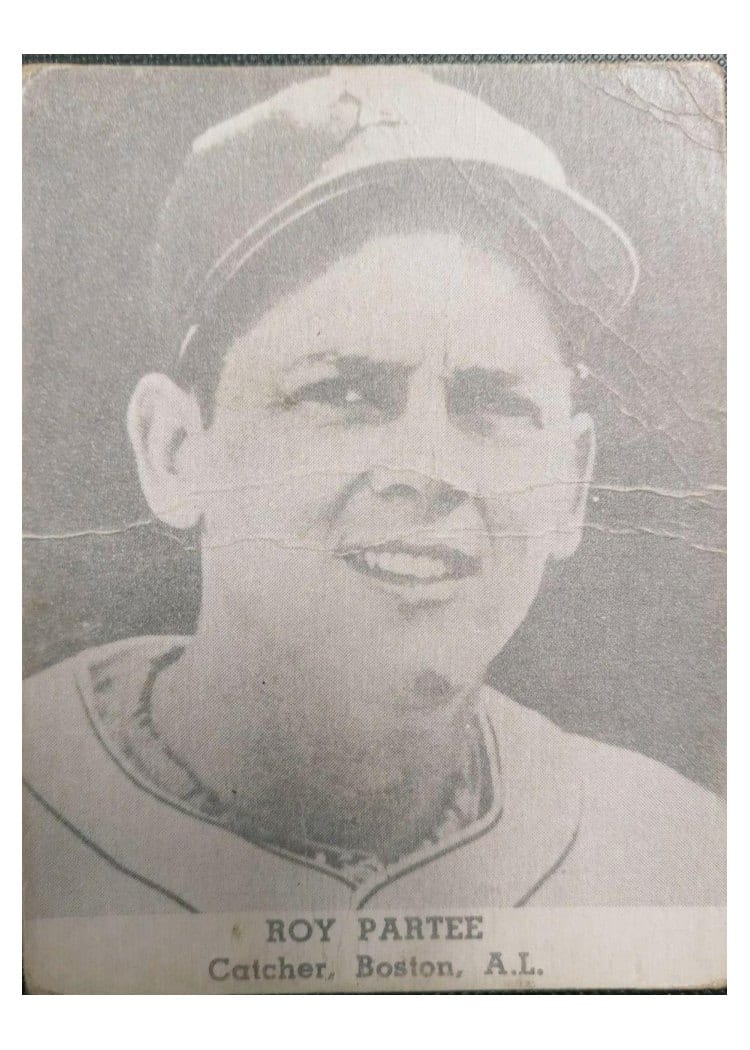 1947 Tip Top Bread Roy Partee card