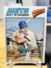 2026 Topps Heritage 50th Anniversary Buybacks Roy Staiger #281 card