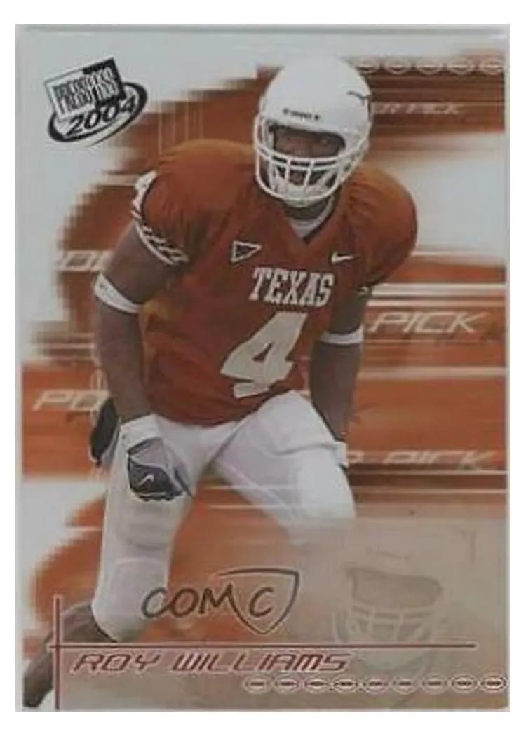 2004 Press Pass Roy Williams #49 card
