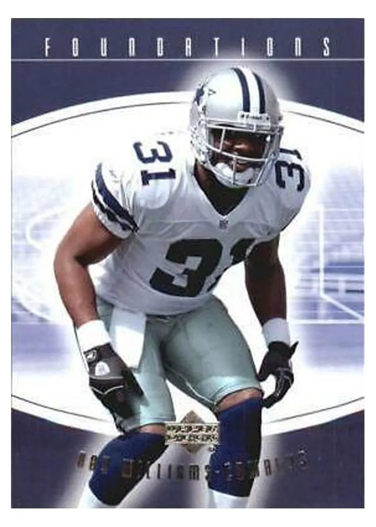 2004 Upper Deck Foundations Roy Williams #25 card