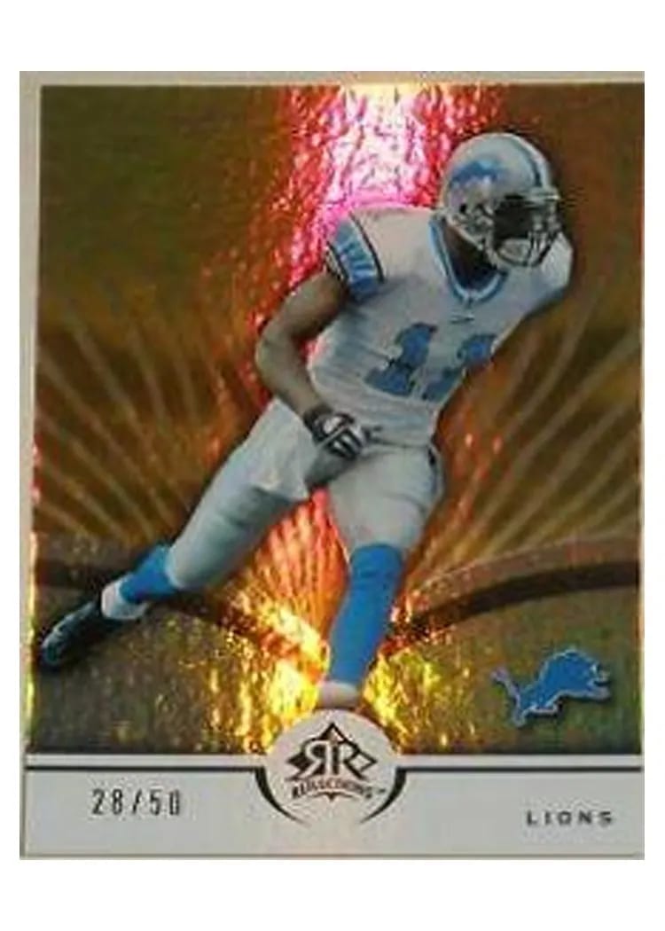 2005 Upper Deck Reflections Roy Williams #30 card