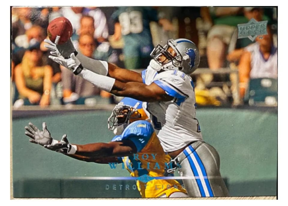 2008 Upper Deck Roy Williams #65 card
