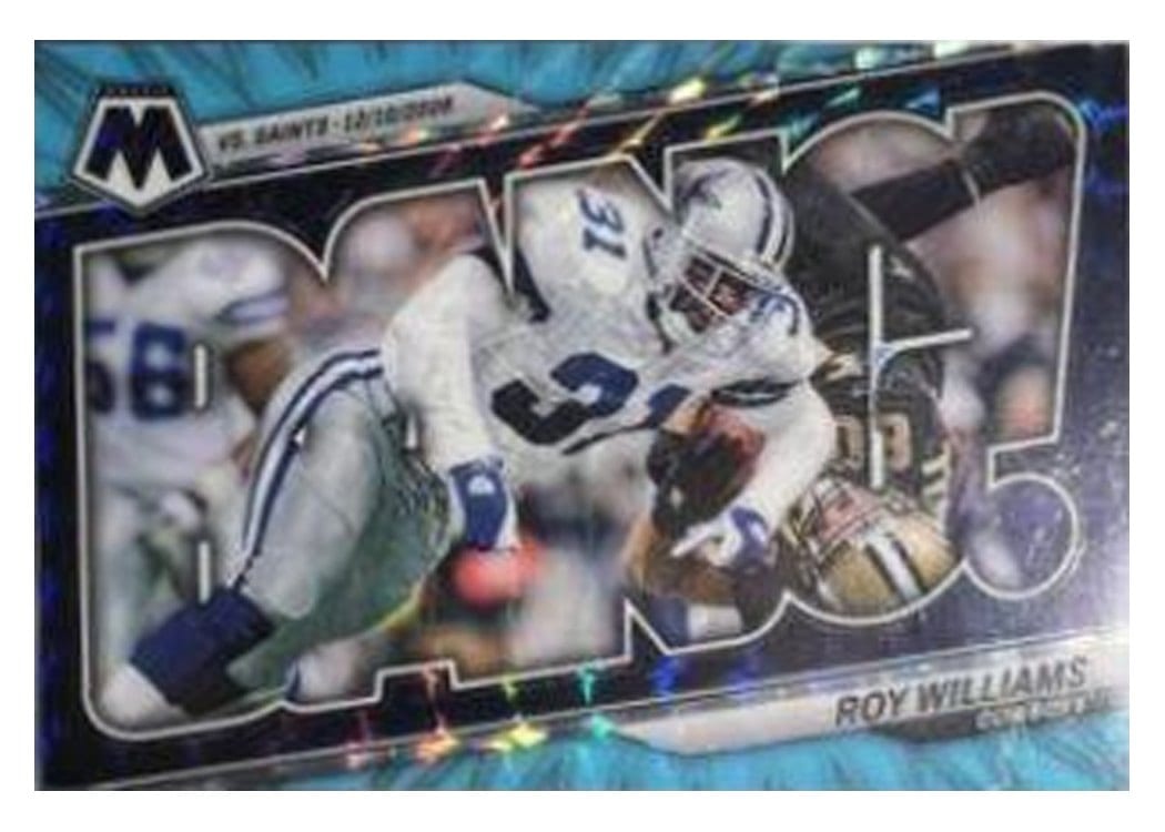2023 Panini Mosaic Bang! Roy Williams #B-RW card