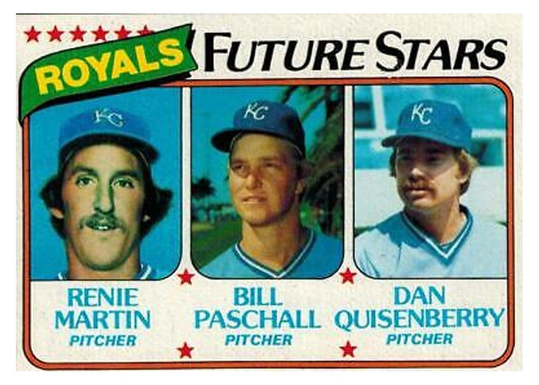 1980 Topps Royals Future Stars #667 card
