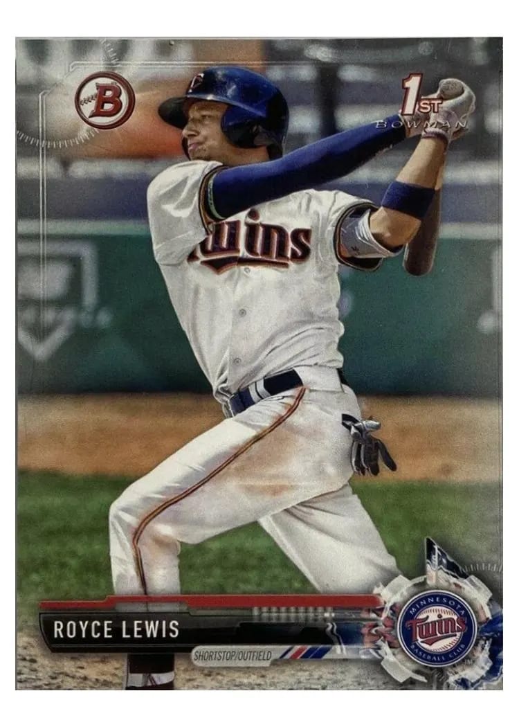 2017 Bowman Draft Base Set Royce Lewis #BD-1 card