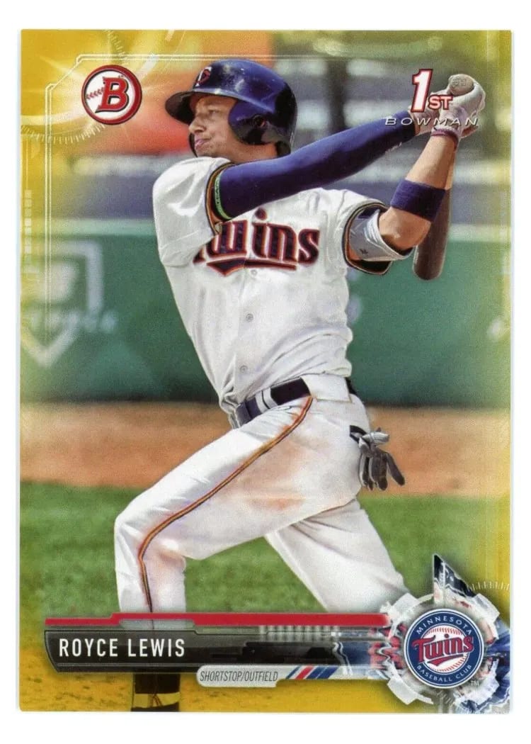 2017 Bowman Draft Base Set Royce Lewis #BD-1 card