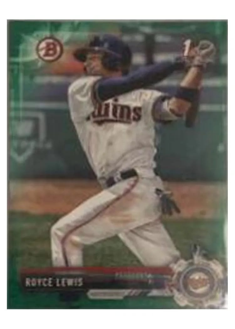 2017 Bowman Draft Base Set Royce Lewis #BD-1 card