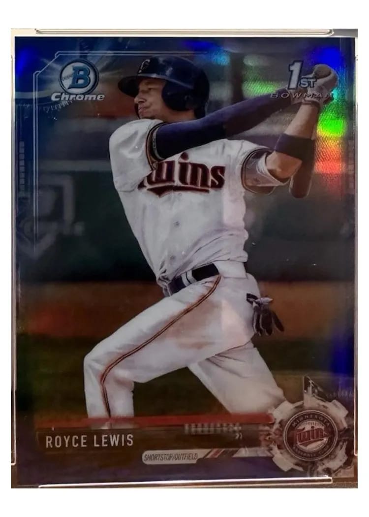 2017 Bowman Draft Base Set Royce Lewis #BD-1 card