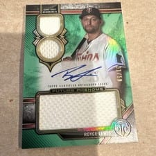 2024 Topps Triple Threads Future Phenoms Autographed Relics Royce Lewis #FPAR-RL card