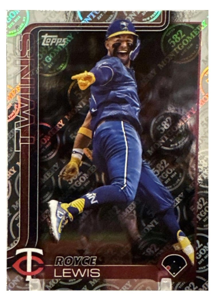 2025 Topps Base Set Royce Lewis Montgomery #59 card