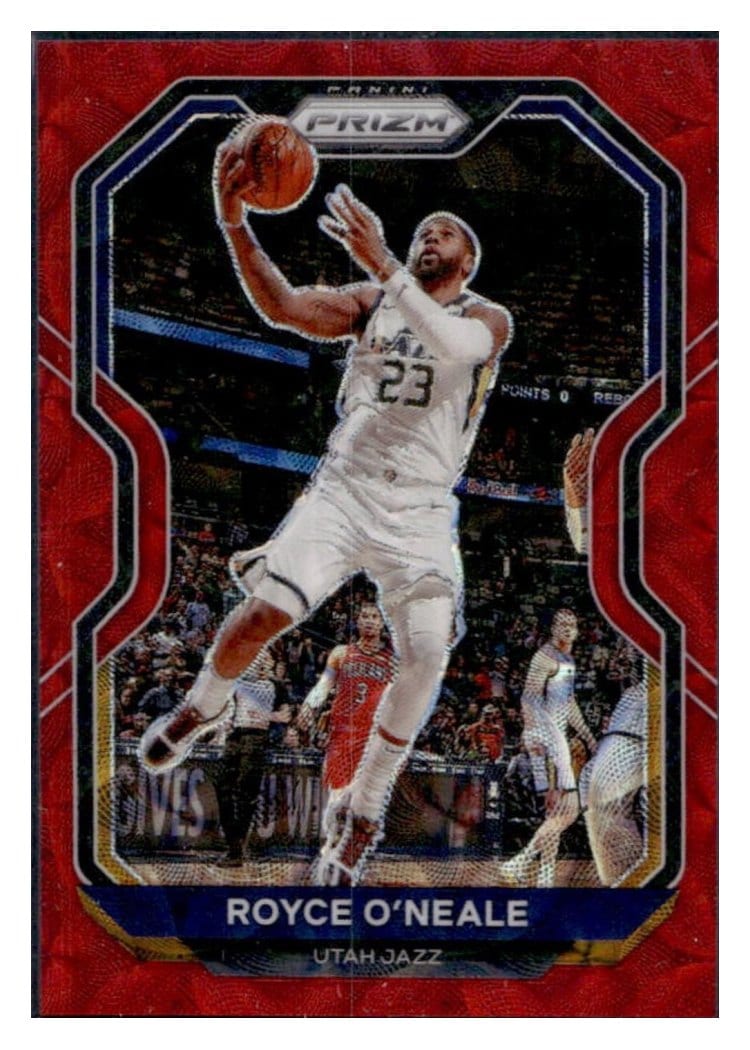 2020-21 Panini Prizm Base Set Royce O'Neale Choice Red Prizm #88 card