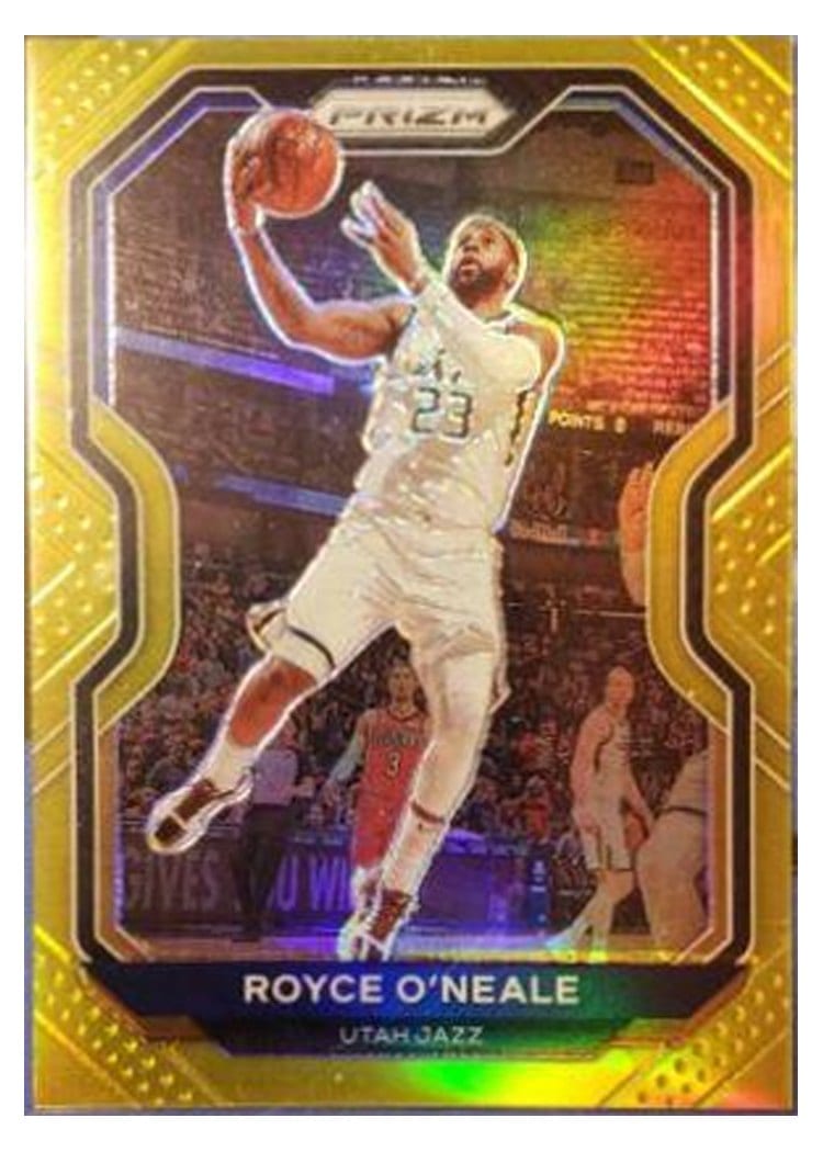 2020-21 Panini Prizm Base Set Royce O'Neale Gold Prizm #88 card