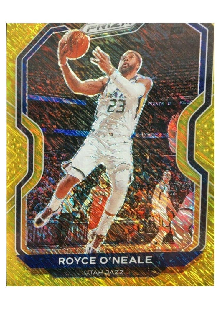 2020-21 Panini Prizm Base Set Royce O'Neale Gold Shimmer Prizm #88