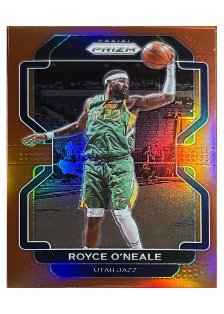2021-22 Panini Prizm Base Set Royce O'Neale Red Prizm #50 card