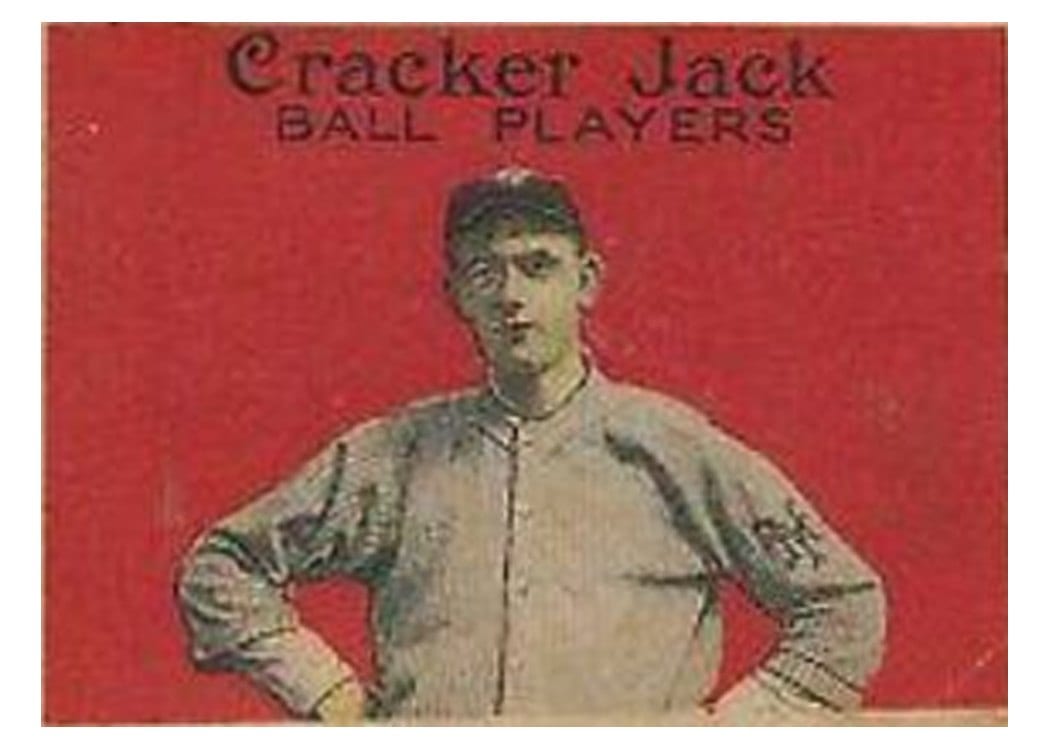 1915 Cracker Jack Rube Marquard #43 card