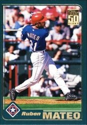 2001 Topps Base Set Ruben Mateo #428 card
