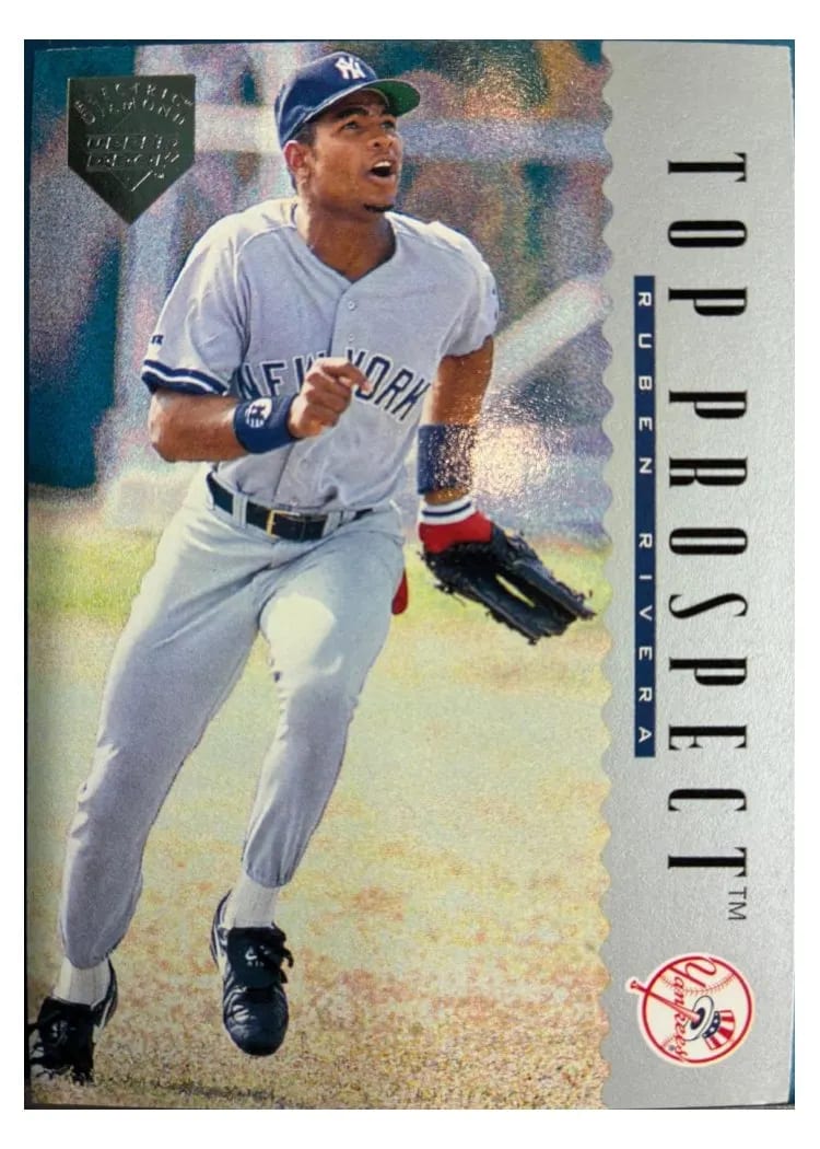 1995 Upper Deck Ruben Rivera #1 card