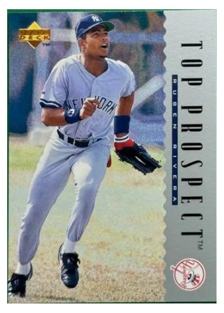 1995 Upper Deck Ruben Rivera #1 card