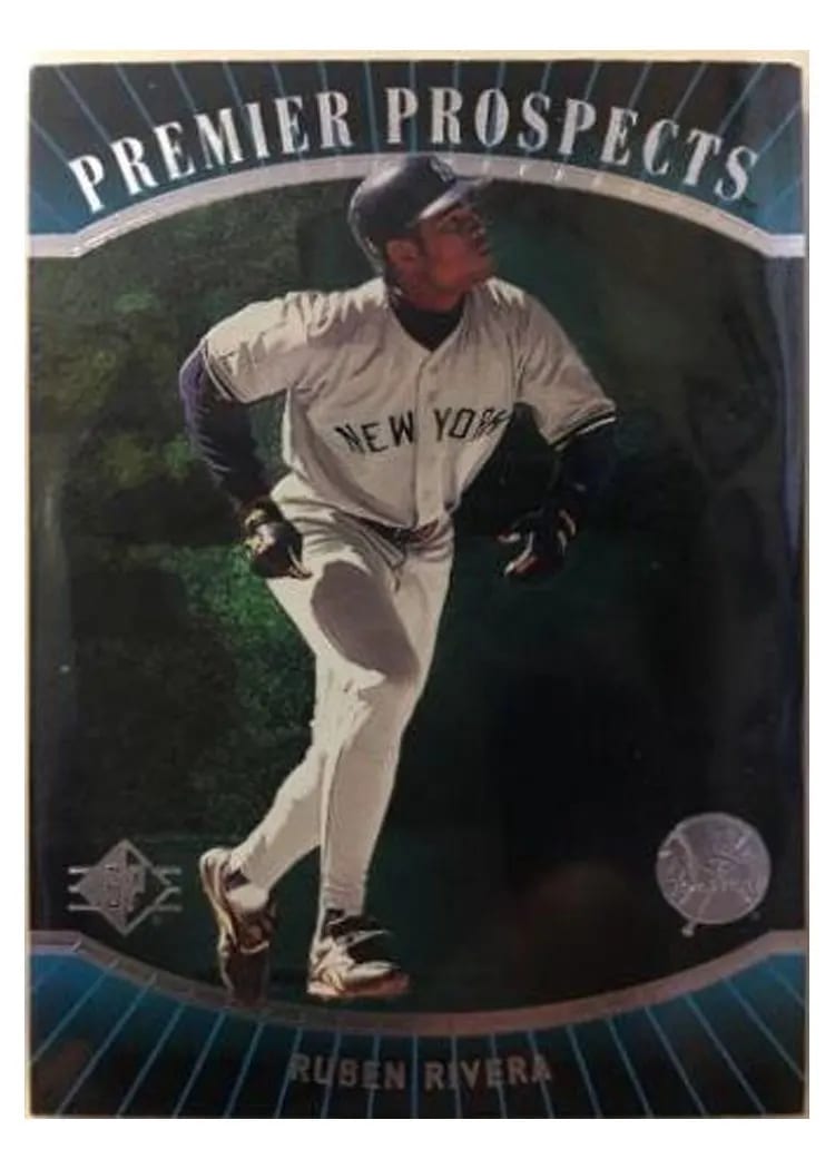 1996 SP Ruben Rivera #10 card