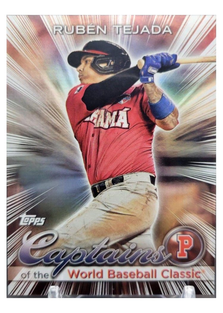 2023 Topps World Baseball Classic Captains of the Classic Rubén Tejada #CC-17 card