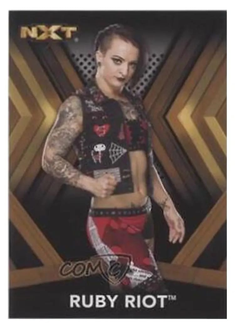 2017 Topps WWE NXT Ruby Riot Bronze #27 card