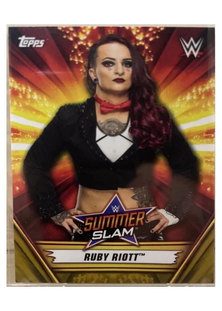 2019 Topps WWE SummerSlam Ruby Riott #25 card