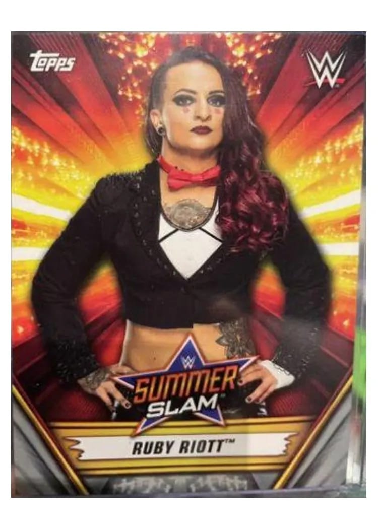 2019 Topps WWE SummerSlam Ruby Riott #25 card
